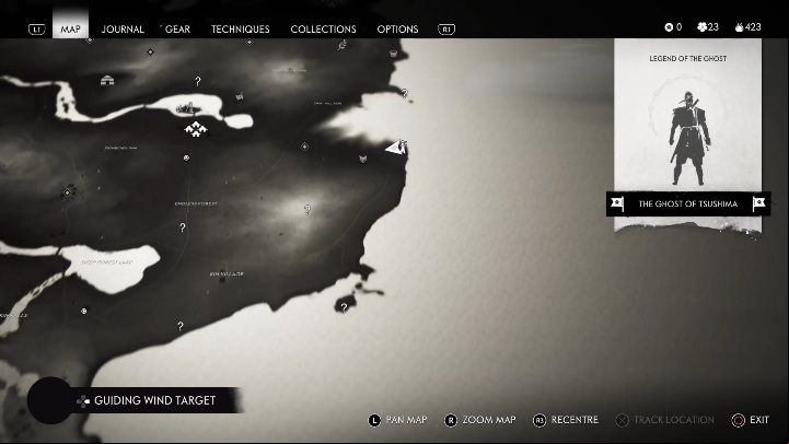 Location: Endless Forest - Ghost of Tsushima: Bamboo Strikes, Kamiagata Region secrets map, video guide - Kamiagata Region - Ghost of Tsushima Guide, Walkthrough