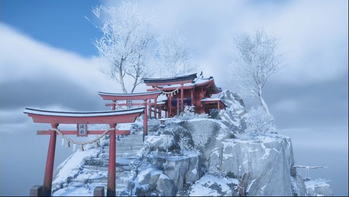This shrine is located in the northern part of the map - Ghost of Tsushima: Shinto Shrines, Kamiagata Region secrets map, video guide - Kamiagata Region - Ghost of Tsushima Guide, Walkthrough
