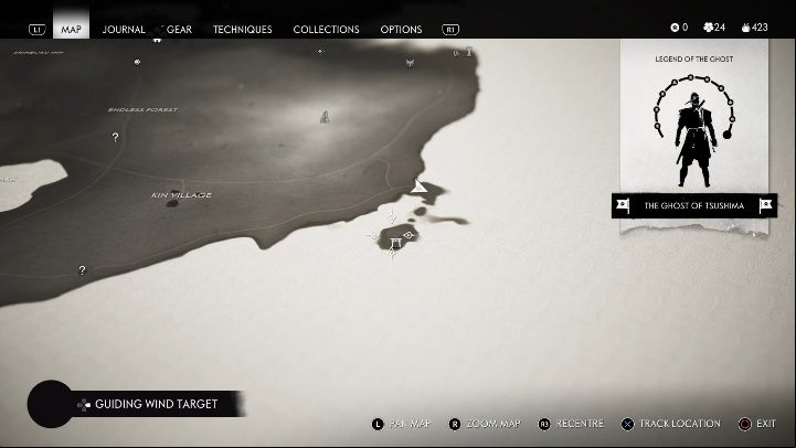 Location: Kin Village - Ghost of Tsushima: Shinto Shrines, Kamiagata Region secrets map, video guide - Kamiagata Region - Ghost of Tsushima Guide, Walkthrough