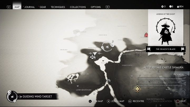 Location: Kaburaka Forest - Ghost of Tsushima: Haiku, Kamiagata Region secrets map, video guide - Kamiagata Region - Ghost of Tsushima Guide, Walkthrough