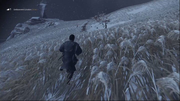 The fox den is located in the middle of a glade - Ghost of Tsushima: Inari Shrines, Kamiagata Region secrets map, video guide - Kamiagata Region - Ghost of Tsushima Guide, Walkthrough