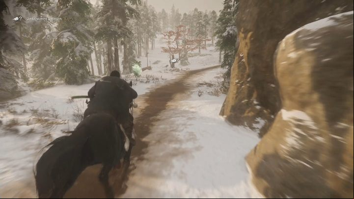 Youll find this fox den right next to the path - Ghost of Tsushima: Inari Shrines, Kamiagata Region secrets map, video guide - Kamiagata Region - Ghost of Tsushima Guide, Walkthrough
