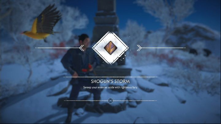 The Pillar of Honor stands on the slope of a snow-capped mountain - Ghost of Tsushima: Pillars of Honor, Kamiagata Region secrets map, video guide - Kamiagata Region - Ghost of Tsushima Guide, Walkthrough