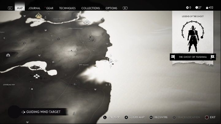 6 - Ghost of Tsushima: Pillars of Honor, Kamiagata Region secrets map, video guide - Kamiagata Region - Ghost of Tsushima Guide, Walkthrough