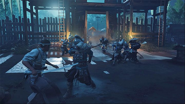When the Mongol attack begins, make sure you have armor that is well suited for close combat - Ghost of Tsushima: The Ghost of Yarikawa walkthrough, video guide - Act 2 - Ghost of Tsushima Guide, Walkthrough