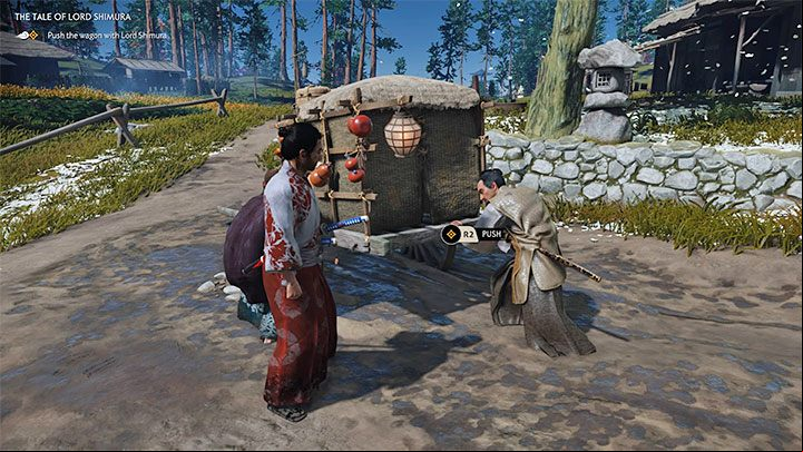You have probably noticed that Jin has changed his outfit - this is part of the story - Ghost of Tsushima: The Tale of Lord Shimura walkthrough, video guide - Act 3 - Ghost of Tsushima Guide, Walkthrough
