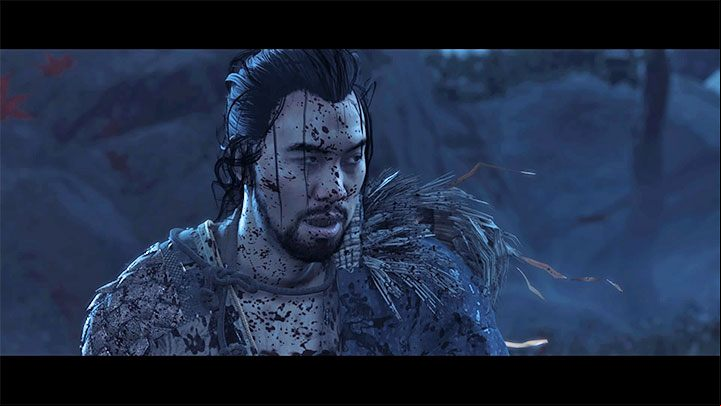 If youve lost a lot of health points, move away from the boss, and activate healing (directional button down) - Ghost of Tsushima: How to beat Ryuzo in first fight? Video guide - Main quests - Ghost of Tsushima Guide, Walkthrough