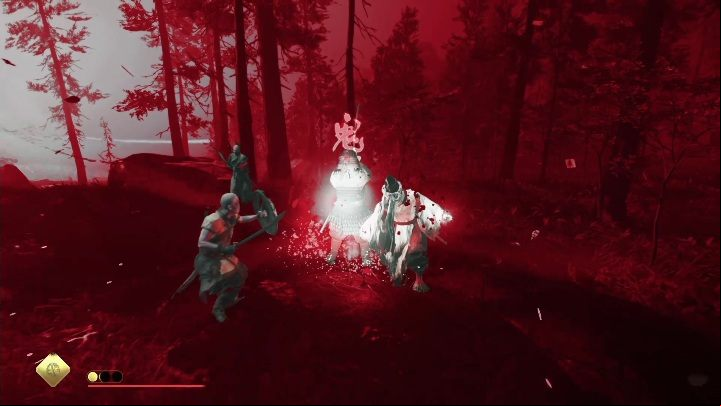 In the next part of the map, you have to start by beating three Disciples of Iyo - GoT Legends: The Curse of The Onibaba - Walkthrough - Ghost of Tsushima Guide, Walkthrough