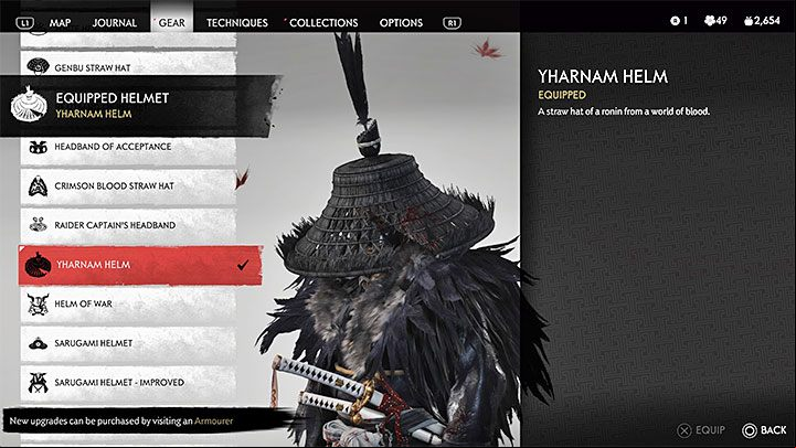 Blood-Stained Shrine offers rewards that are related to Bloodborne - Ghost of Tsushima Iki Island: Blood-Stained Shrine - Secrets and Collectibles - Ghost of Tsushima Guide, Walkthrough