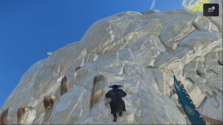 The second attempt to use the grappling hook will end in failure - you need to reach the raised bridge from the other side - Ghost of Tsushima Iki Island: A Raiders Return - walkthrough - Main Missions - Ghost of Tsushima Guide, Walkthrough