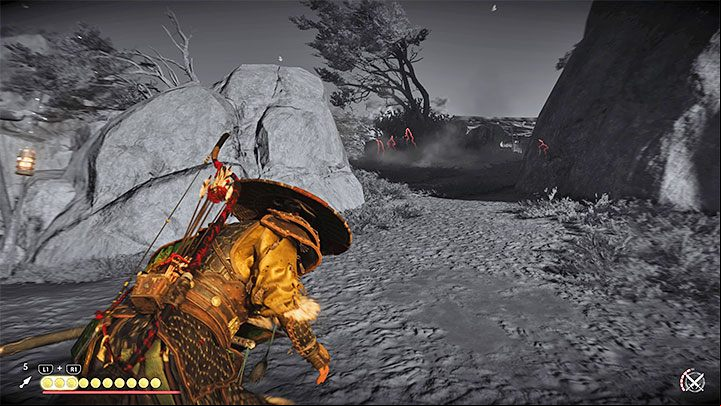 The main quest objective is to defeat all of the nearby Mongols, not just those on the ship - Ghost of Tsushima Iki Island: Jin from Yarikawa - walkthrough - Main Missions - Ghost of Tsushima Guide, Walkthrough