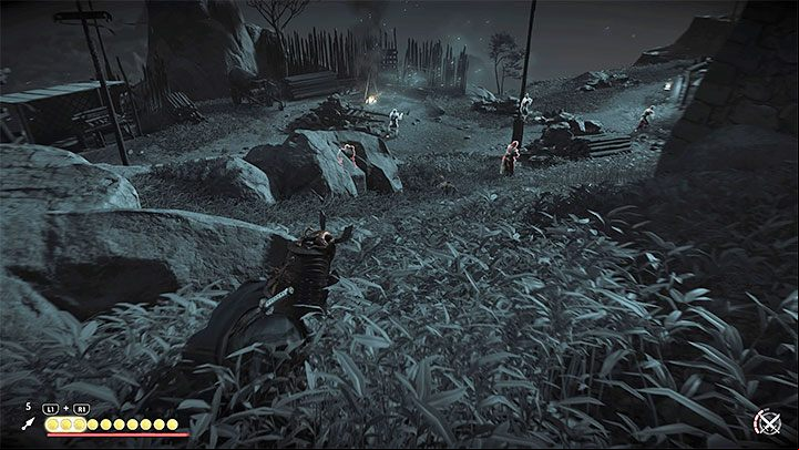 It is worth taking advantage of the fact that initially the Mongols wont be expecting your arrival and use stealth - Ghost of Tsushima Iki Island: The Lightning in the Storm - walkthrough - Main Missions - Ghost of Tsushima Guide, Walkthrough