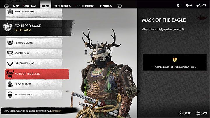 You get rewards for defeating the Eagle - the expansions the final boss - Ghost of Tsushima Iki Island: The Blessing of Death - walkthrough - Main Missions - Ghost of Tsushima Guide, Walkthrough