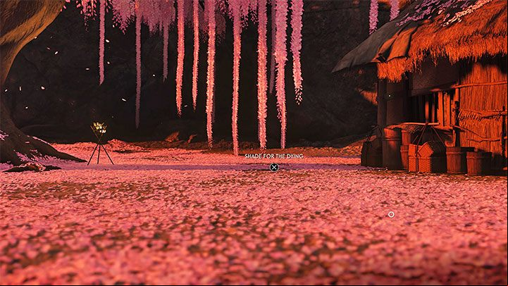 After talking with Tenzo, the main character will decide to write a new haiku - Ghost of Tsushima Iki Island: The Blessing of Death - walkthrough - Main Missions - Ghost of Tsushima Guide, Walkthrough