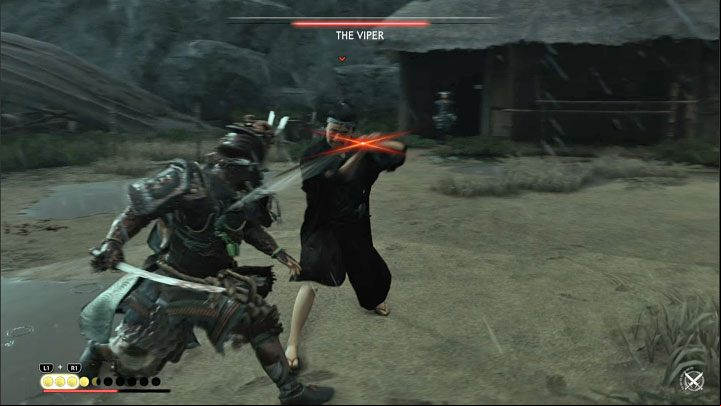 The best way to damage the Viper is by performing perfect parries or dodges - Ghost of Tsushima Iki Island: The Ghost of Iki Island - walkthrough - Side Quests - Ghost of Tsushima Guide, Walkthrough