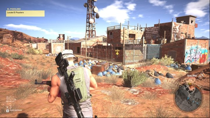 You should start the mission here - San Mateo - El Pozolero | San Mateo Walkthrough - San Mateo - Tom Clancys Ghost Recon: Wildlands Game Guide