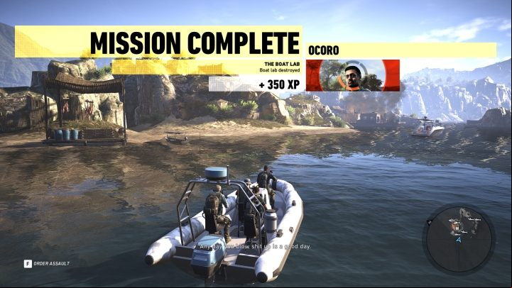 1 - The boat Lab | Ocoro Walkthrough - Ocoro - Tom Clancys Ghost Recon: Wildlands Game Guide