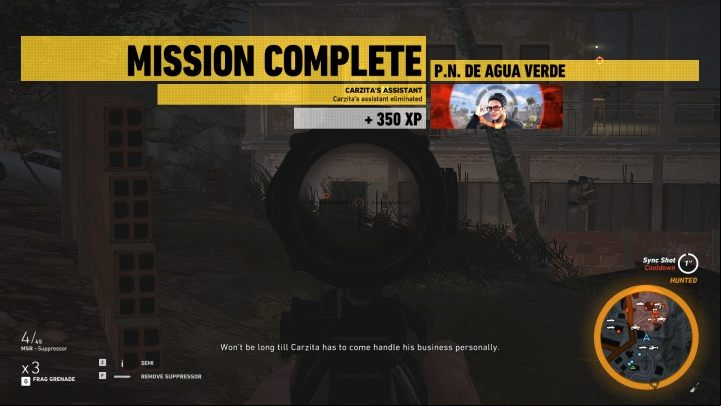 1 - Carzitas assistant | P.N. de Agua Verde Walkthrough - P.N. de Agua Verde - Tom Clancys Ghost Recon: Wildlands Game Guide