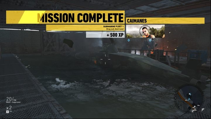 The submarine - Submarine fleet 1 | Caimanes Walkthrough - Caimanes - Tom Clancys Ghost Recon: Wildlands Game Guide