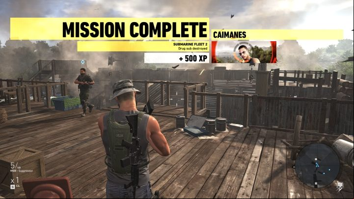 Detonate the submarine - Submarine fleet 2 | Caimanes Walkthrough - Caimanes - Tom Clancys Ghost Recon: Wildlands Game Guide