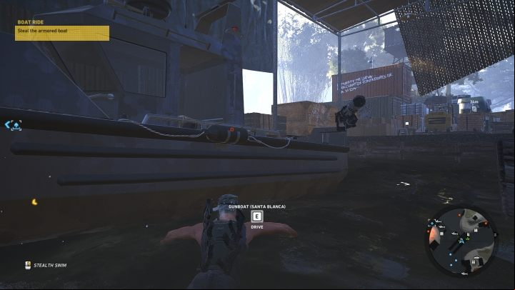 The boat - Boat Ride | Caimanes Walkthrough - Caimanes - Tom Clancys Ghost Recon: Wildlands Game Guide
