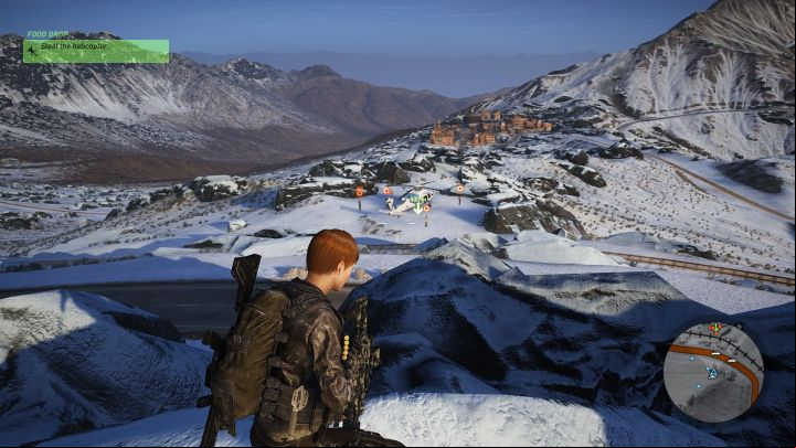 One of the places in which you can find a chopper to steal. - How to unlock Pull! trophy in Ghost Recon: Wildlands? - Achievements / Trophies - Tom Clancys Ghost Recon: Wildlands Game Guide