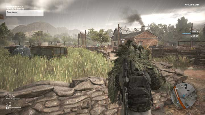 The lieutenant shows you the place where you must go - Amarus Rescue | Itacua Walkthrough - Itacua - Tom Clancys Ghost Recon: Wildlands Game Guide