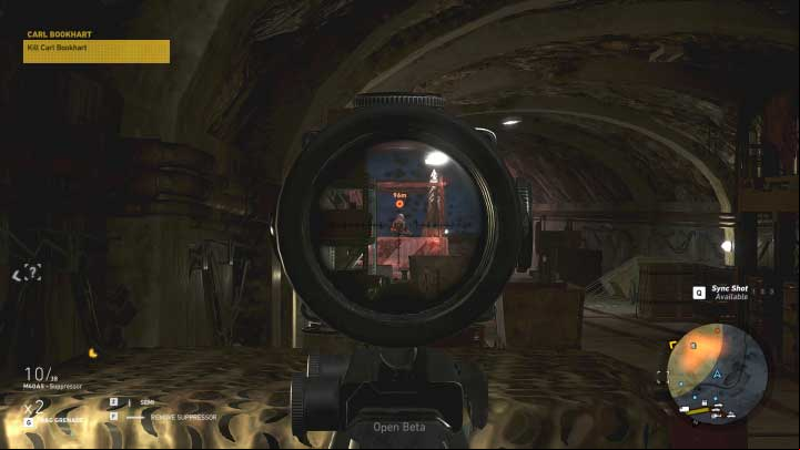 When you are inside you must slowly and patiently walk into the depths of the mine - Carl Bookhart | Montuyoc Walkthrough - Montuyoc - Tom Clancys Ghost Recon: Wildlands Game Guide