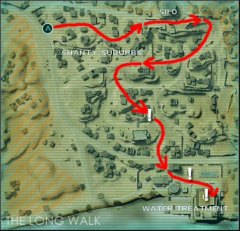 1 - Act 2 / Mission 4 - The long walk - Act 2 - Ghost Recon: Advanced Warfighter 2 - Game Guide and Walkthrough