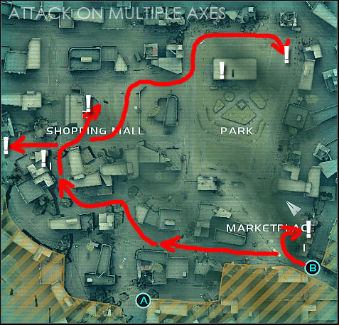 1 - Act 3 / Mission 1 - Attack on multiple axes - Act 3 - Ghost Recon: Advanced Warfighter 2 - Game Guide and Walkthrough