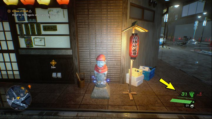 Praying to Jizo statues enhances your weaving capabilities - Ghostwire Tokyo: Jizo Statues - what are they? - FAQ - Ghostwire Tokyo Guide