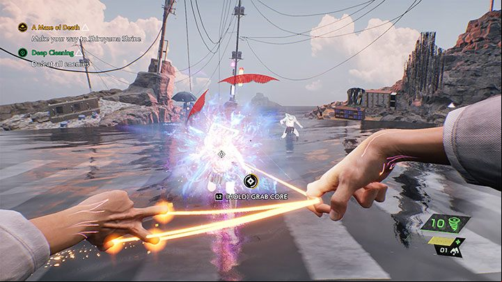 Ultimately, you will be transferred to the arena, where you will have to fight different types of Visitors - Ghostwire Tokyo: Deep Cleaning - walkthrough - Quests available from chapter 2 - Ghostwire Tokyo Guide