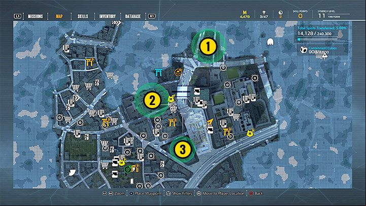 Your task is to reach the rooftops of 3 different buildings in order to use the newly acquired device to scan the Moon from there - Ghostwire Tokyo: The Crimson Moon - walkthrough - Quests available from chapter 2 - Ghostwire Tokyo Guide