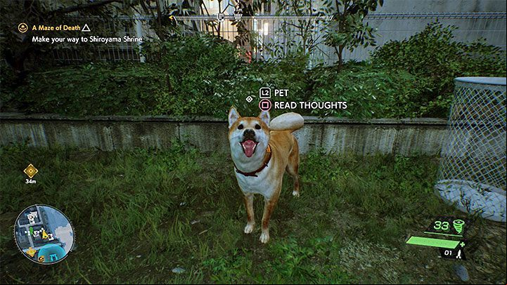 In the case of dogs, there are also two main interactions, although one of them is more complex - Ghostwire Tokyo: Dogs and cats - can you pet them? - FAQ - Ghostwire Tokyo Guide
