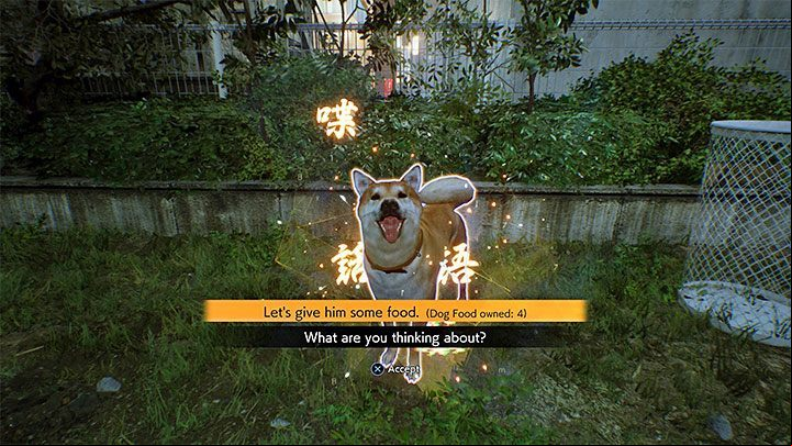 If you have Dog Food, then choosing the mind reading option unlocks an additional interaction - you can give the food to the animal - Ghostwire Tokyo: Dogs and cats - can you pet them? - FAQ - Ghostwire Tokyo Guide