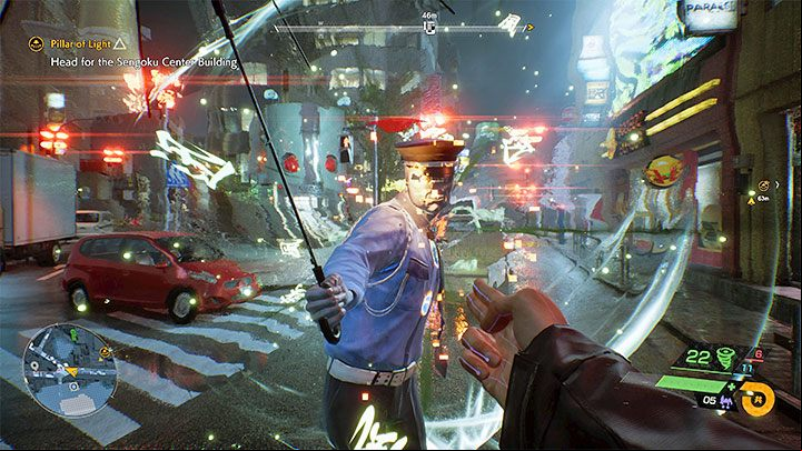 In most cases, fighting Visitors won't be challenging - Ghostwire Tokyo: Beginners Guide - Basics - Ghostwire Tokyo Guide