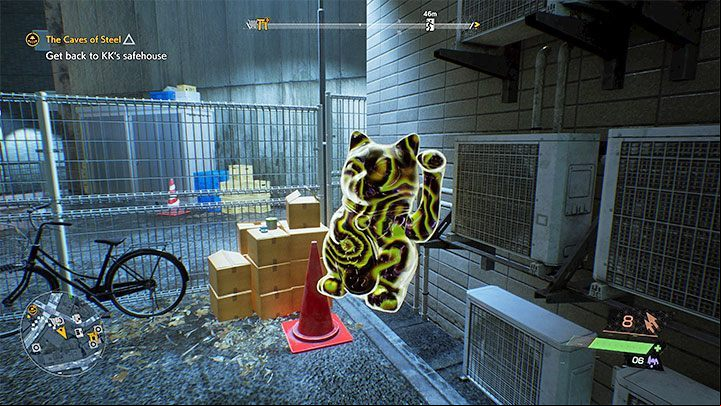 The first way to get meika (the main in-game currency) is to find and break yellow ether crystals - Ghostwire Tokyo: Meika (currency) - how to obtain? - FAQ - Ghostwire Tokyo Guide