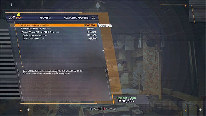 You should spend meika on unique items - Ghostwire Tokyo: Meika (currency) - how to obtain? - FAQ - Ghostwire Tokyo Guide