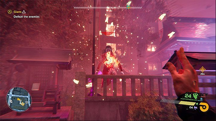After approaching Tatsui Shrine's torii gate some Visitors will appear - Ghostwire Tokyo: Giants - walkthrough - Chapter 4: Contortion - Ghostwire Tokyo Guide