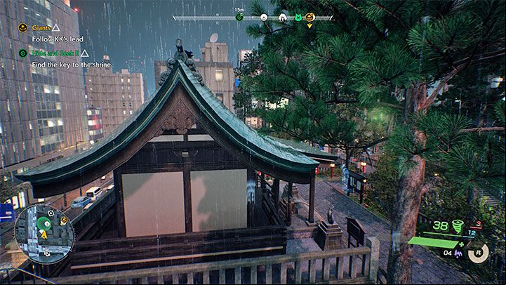 The game will mark a new explorable area - Ghostwire Tokyo: Hide and Seek 2 - walkthrough - Quests available from chapter 4 - Ghostwire Tokyo Guide