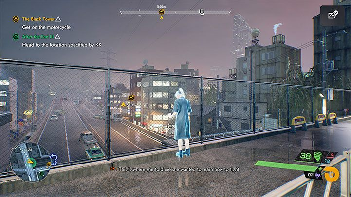 The area you must investigate is located a short distance south-east of the quest's starting point - Ghostwire Tokyo: After the End 3 - walkthrough - Quests available from chapter 4 - Ghostwire Tokyo Guide