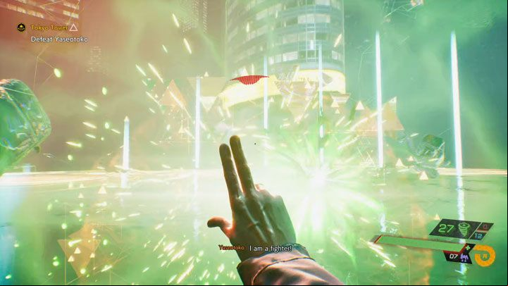 As a reminder, Yaseotoko can use all three elements - wind, fire and water - Ghostwire Tokyo: Tokyo Tower - walkthrough - Chapter 5: Severance - Ghostwire Tokyo Guide