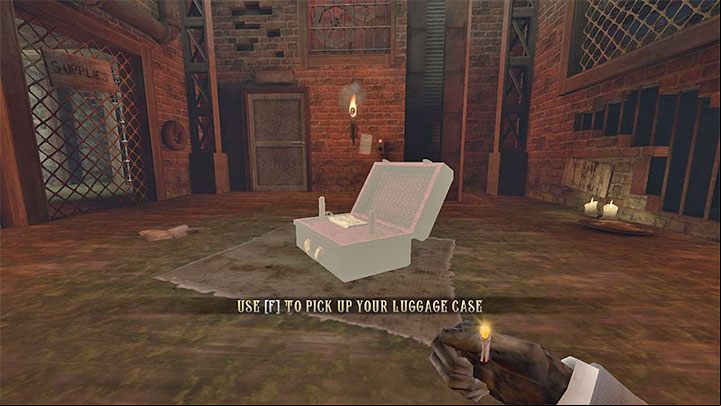 You can't check your inventory immediately after starting the game, but you'll find a Luggage Case very soon - Gloomwood: Inventory and Journal - item management - Basics - Gloomwood Guide, Walkthrough