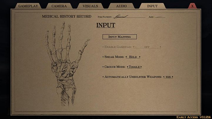 Gloomwood's early access version, which debuted on September 6, 2022, does not yet have controller - it will be added in the future in an update or the full release - Gloomwood: PC keybinds - Appendix - Gloomwood Guide, Walkthrough