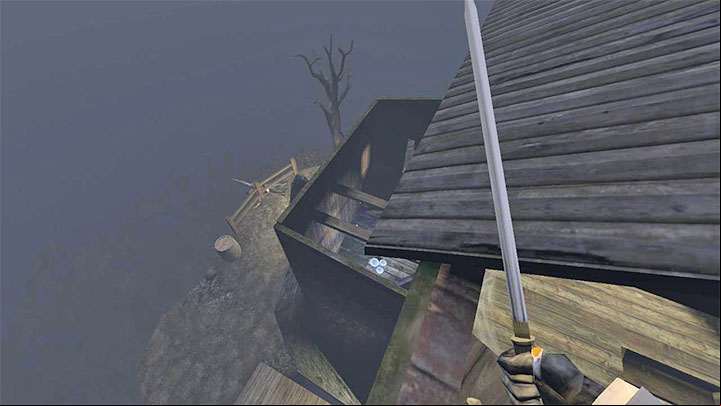 Obtaining the key lets you explore the building if you wish to - Gloomwood: Coast Cliffside (cliff, lighthouse) - walkthrough - Walkthrough - Gloomwood Guide, Walkthrough