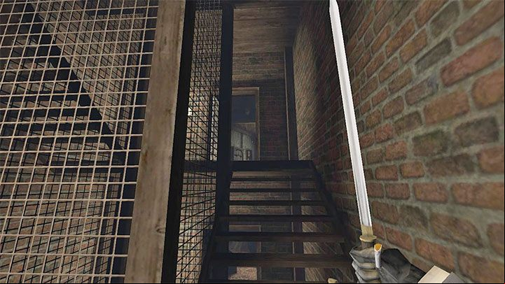 Go to Stairwell A and make your way up to the highest floor - Gloomwood: ing Office Safe in Croups Fishery - combination, contents - Safes - Gloomwood Guide, Walkthrough