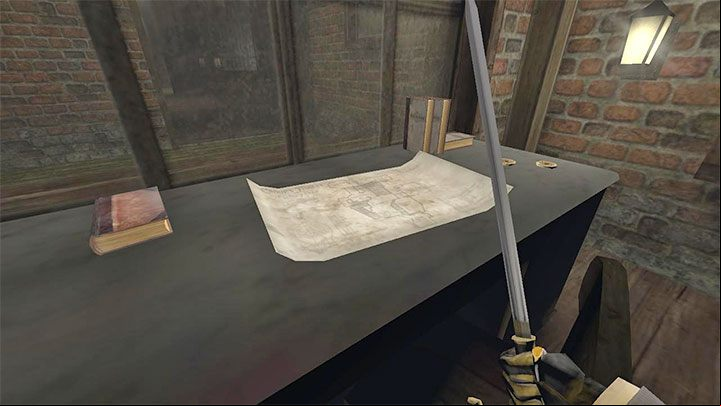 The final item is in a small office with glassed windows in the northern part of the main building - Gloomwood: Documents in Croups Fishery - list of all - Documents - Gloomwood Guide, Walkthrough