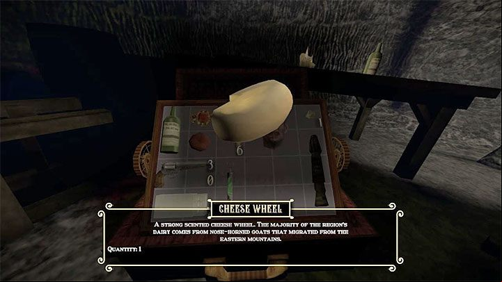 Across the levels, you can also find food, in form of apples or cheese - Gloomwood: Healing - how to replenish Health? - FAQ - Gloomwood Guide, Walkthrough