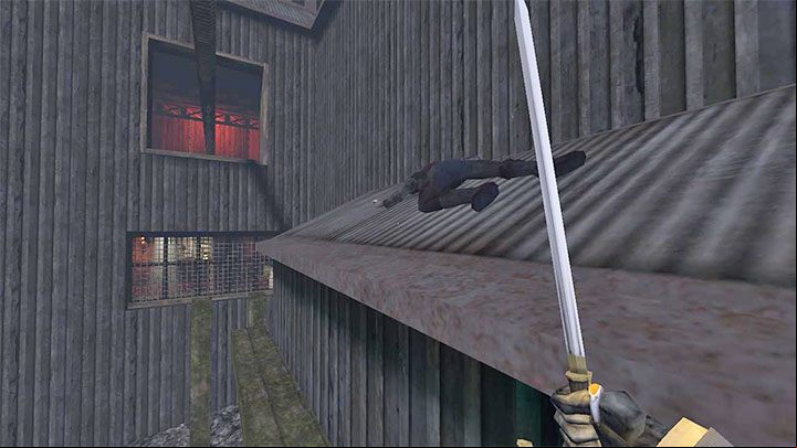 In Gloomwood, you can climb higher ledges - you have to hold the SPACEBAR, but this will only work if the game "allows you" to climb in a given place (for example, some top ledges or roof parts may remain inaccessible because they exceed the mission area) - Gloomwood: Exploration - Basics - Gloomwood Guide, Walkthrough