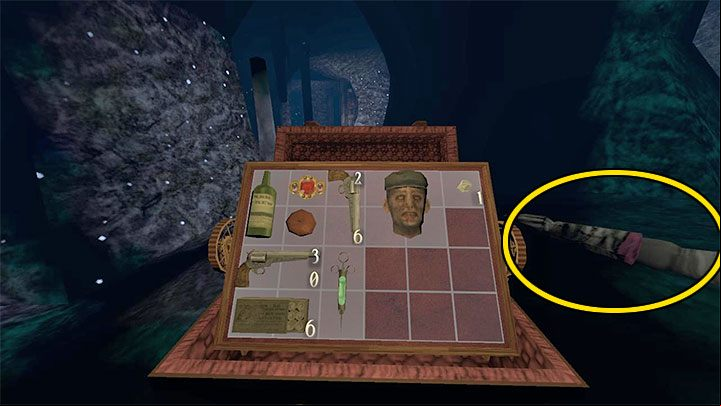 Sometimes you may accidentally add the item to your inventory instead of grabbing it (pressing F instead of holding it) - Gloomwood: Throwing items - how? - FAQ - Gloomwood Guide, Walkthrough